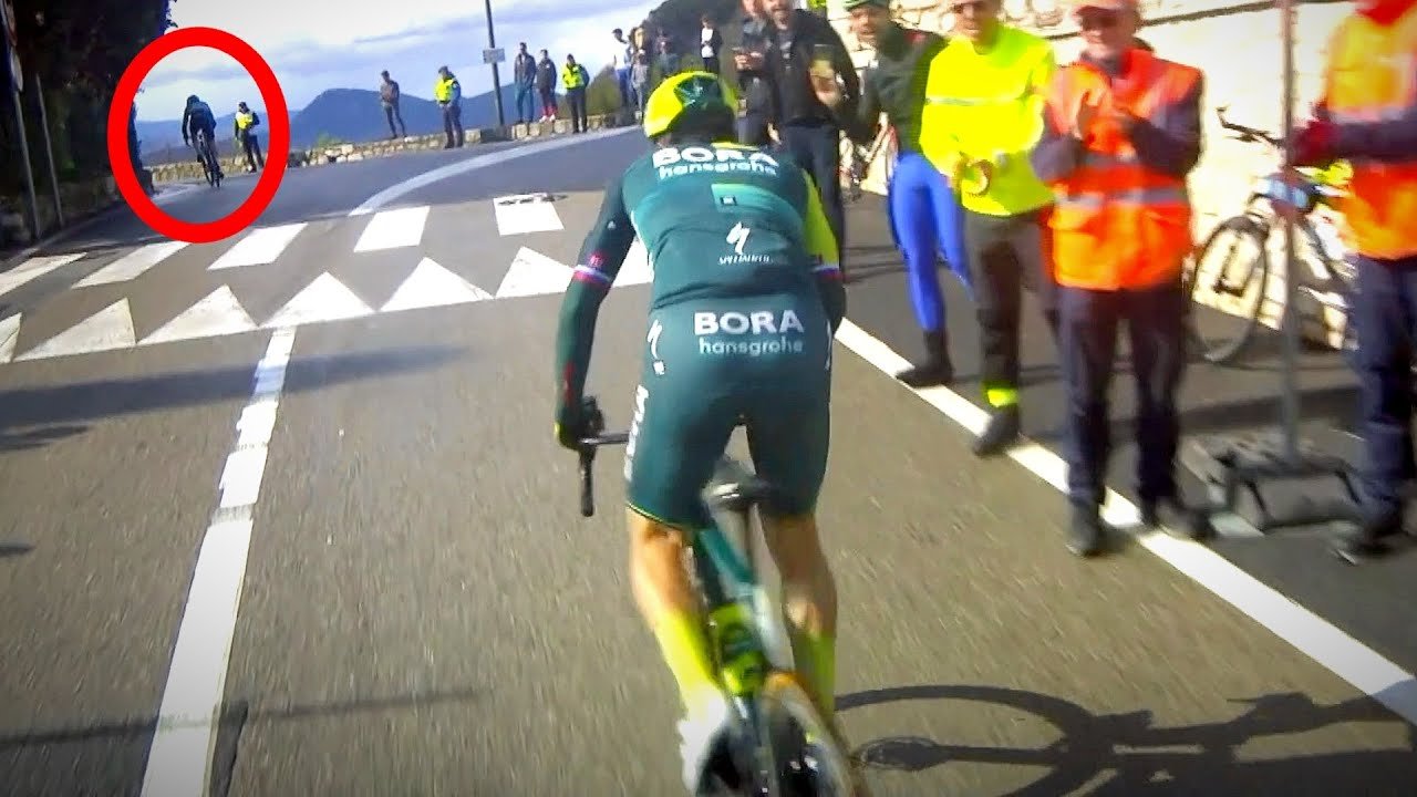 Primoz Roglic Badly Cracks In The Cold On Col D Eze Paris Nice