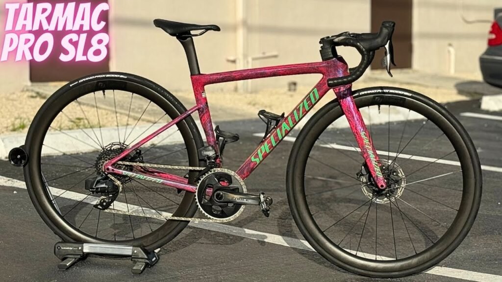 2024 VIVID PINK TARMAC PRO SL8 SIZE 44