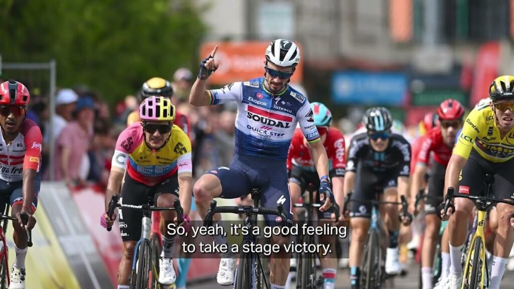 Alaphilippe strikes at the Dauphine Soudal Quick Step