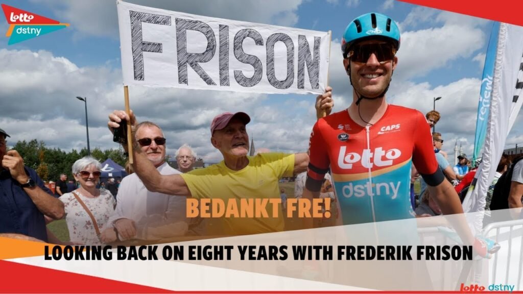 Bedankt Frederik Frison Looking back on 8 years together