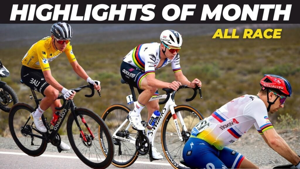 CYCLING BEST OF MONTH Peter Sagan Remco Evenepoel Biniam