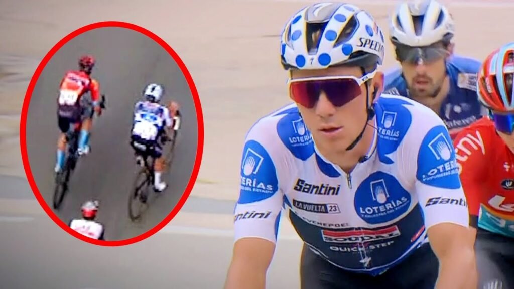 Distracted Remco Evenepoel OUTFOXED in Group Sprint Vuelta a