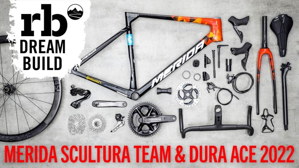 Dreambuild new Merida Scultura 2022 Team Bahrain Victorious