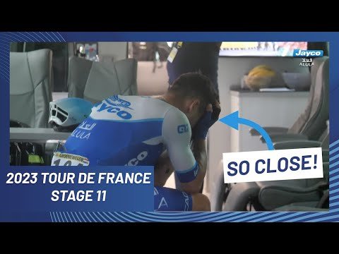 Dylan Goes Close 2023 TOUR DE FRANCE STAGE