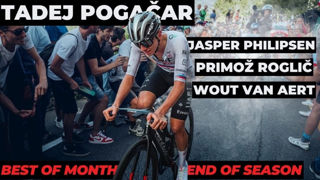 EPIC CYCLING BATTLES Tadej Pogacar Wout van Aert