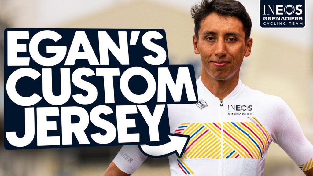 Egan Bernal Designs His Own Jersey