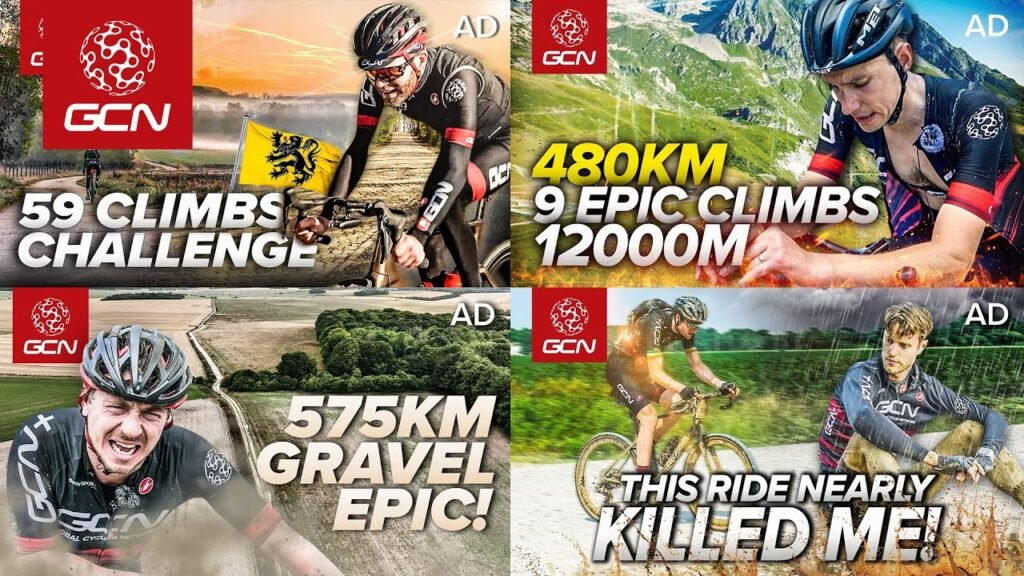 GCN Pushing The Limits Of Cycling 5 Hour Compilation