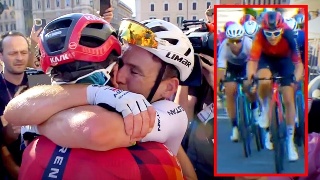 Geraint Thomas MYTHICAL Leadout for Mark Cavendish Giro dItalia