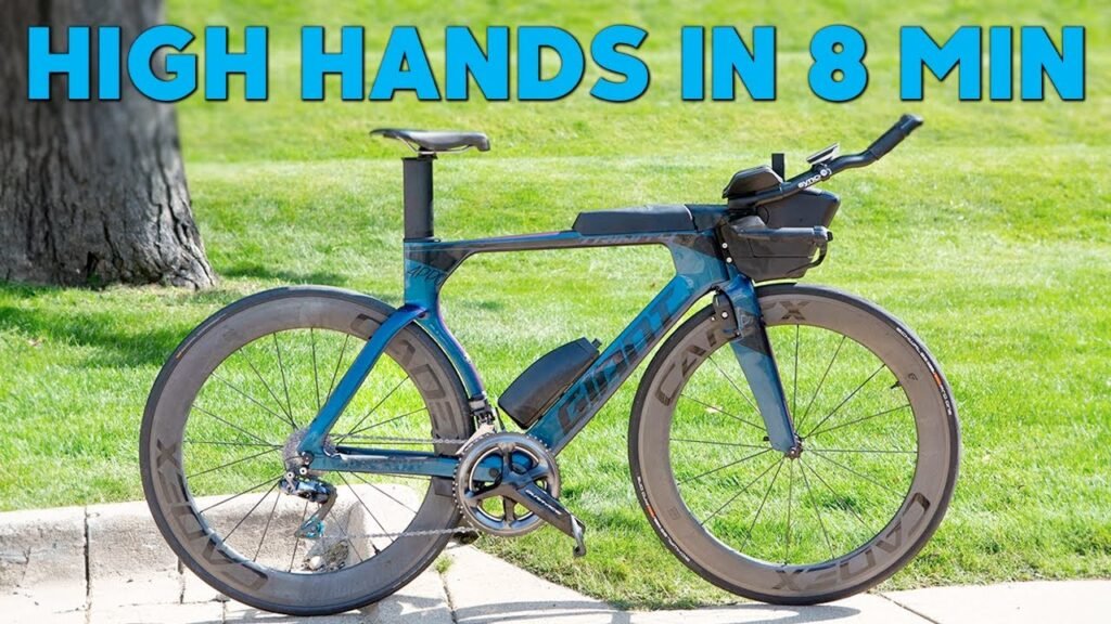 Giant Trinity Bike Fit for High Hand Position Custom