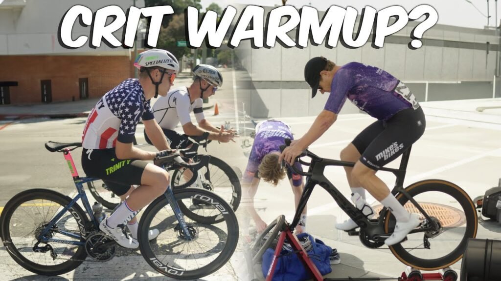 How do the Pros Warm Up for a Criterium