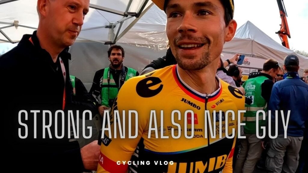 Meeting ROGLIC and EVENEPOEL for FIRST TIME