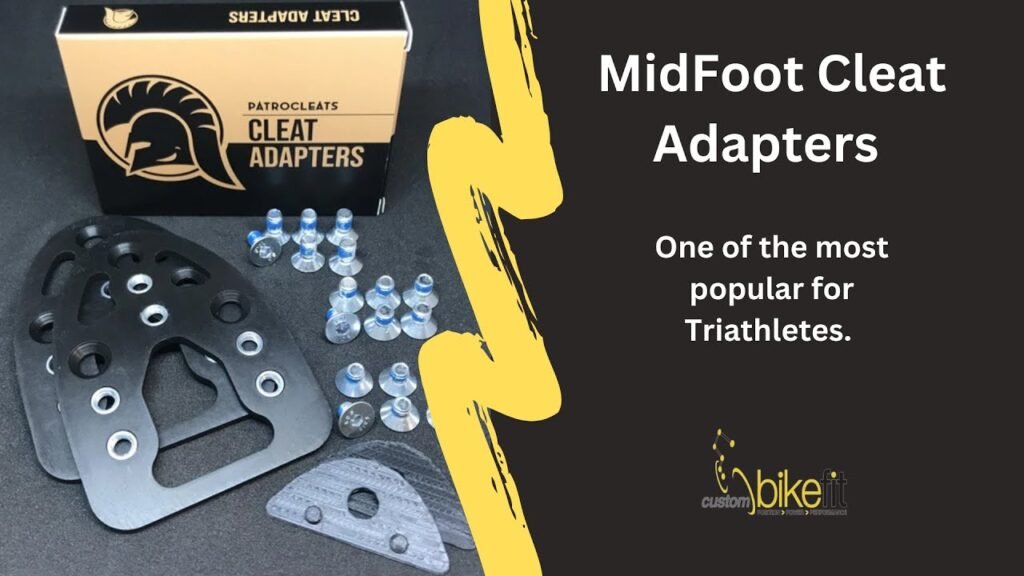 Midfoot Cleat Adapter for Triathletes Custom Bike Fit
