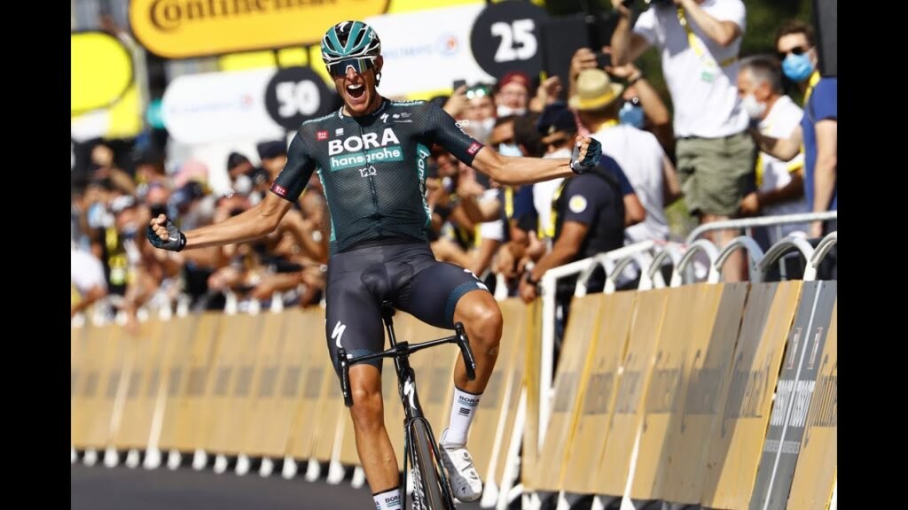 Nils Politt wins stage 12 at the Tour de France