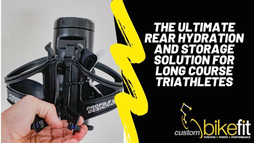 Rear Hydration and Storage Solution for Long Course Triathlon