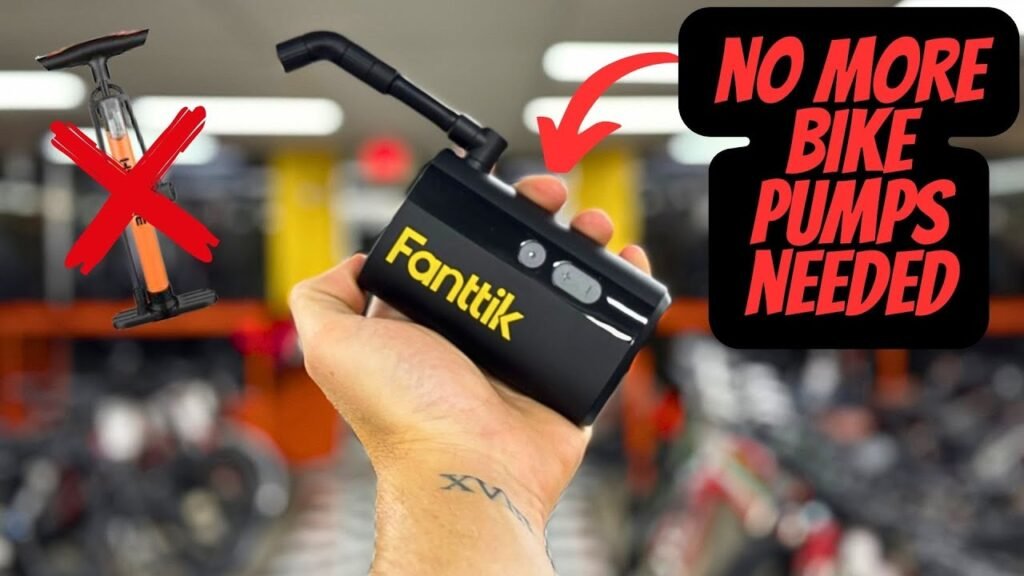 THIS WILL REPLACE YOUR BICYCLE PUMP Fanttik X9 Ace Mini