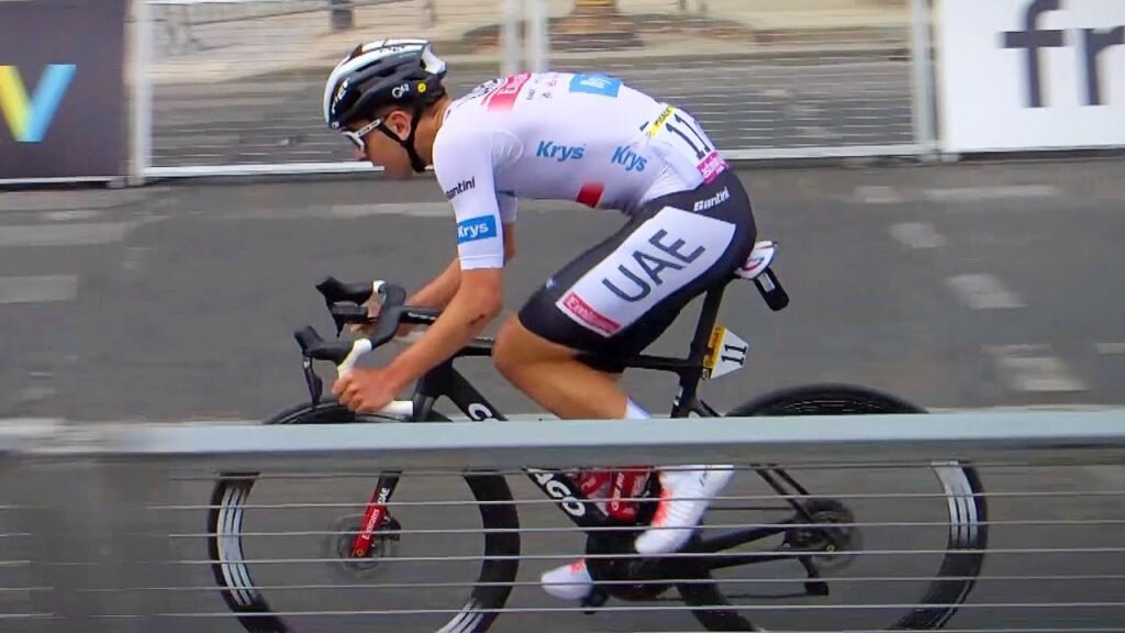 Tadej Pogacar ATTACKS on the Champs Elysees Tour de France