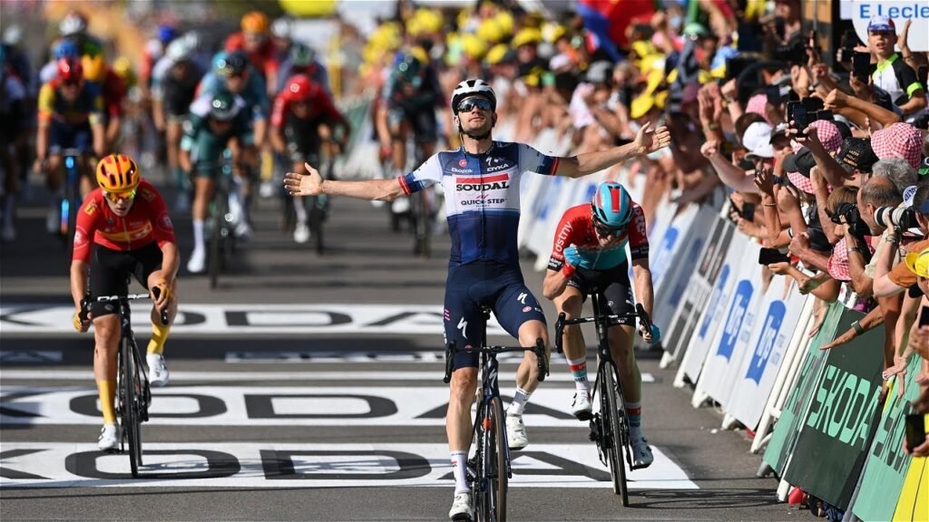 Tour de France Kasper Asgreen wins after a thrilling finish
