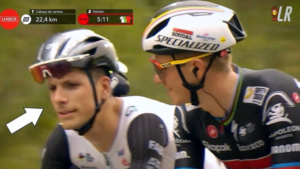 Your Face When Remco Says the Stage Finish Doesnt Exist