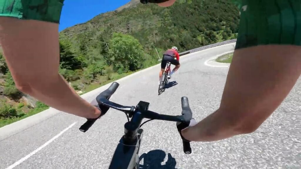 how to descend like a pro bike rider Willie