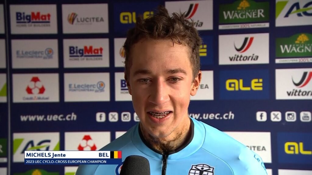 EuroCross23 interview with Jente Michels