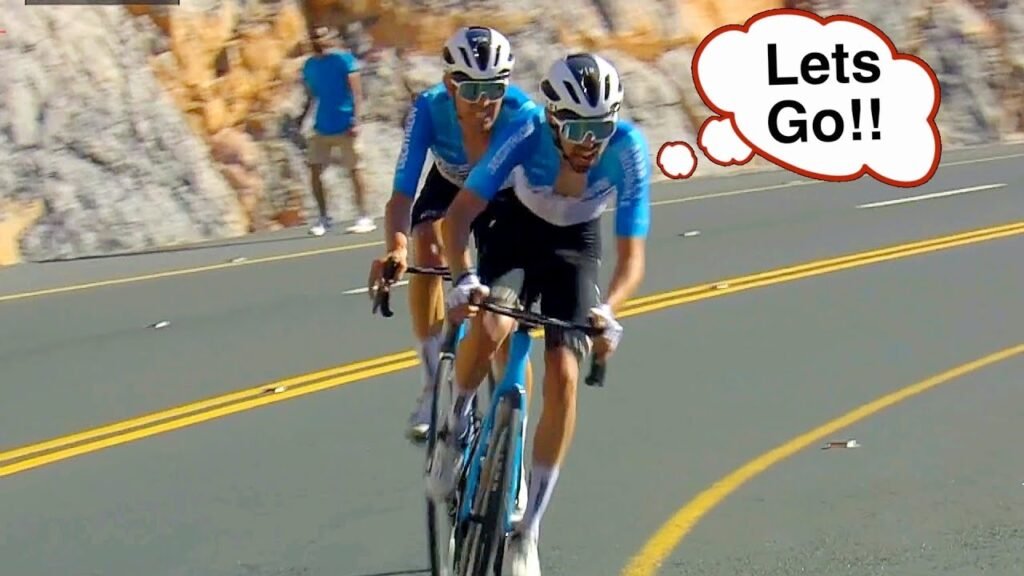 I Have Never Seen a Mountain Sprint Leadout Like THIS