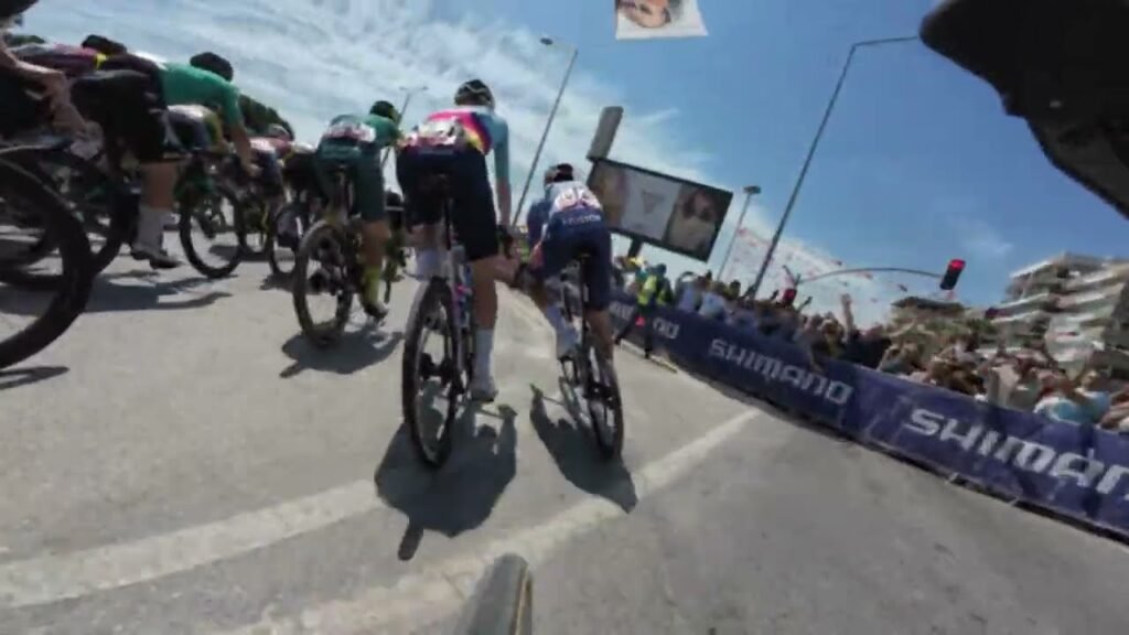 Alpecin Deceuninck train crashes infront of me in Tour