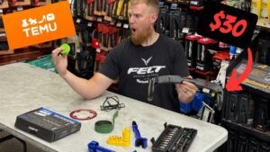 Bicycle Mechanic Unboxes Weird Bike Products from TEMU