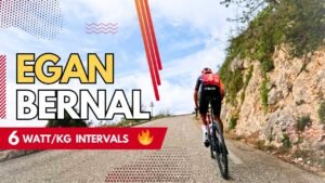 Egan Bernal Intervals on Col de la Madone