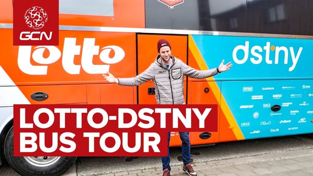 Inside Team Lotto Dstnys Bus
