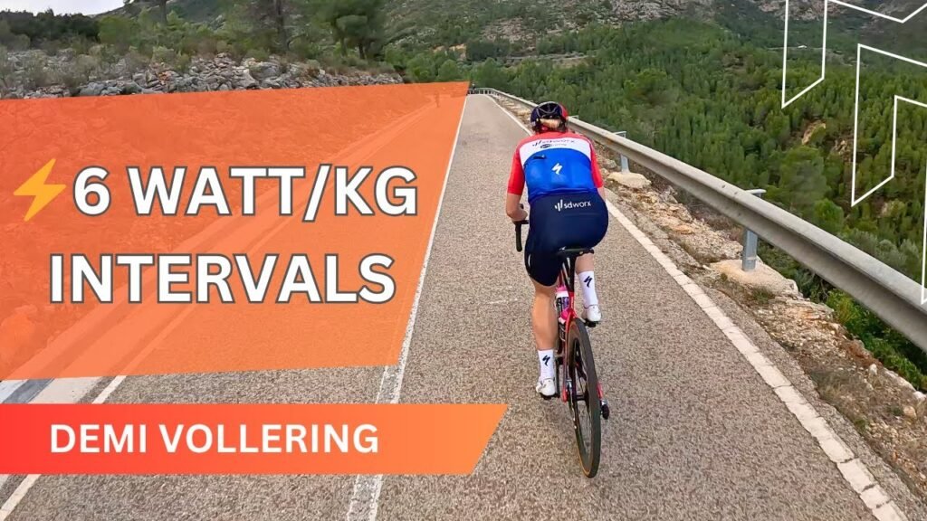 How strong are Women Elite Cyclists 6wattkg intervals with