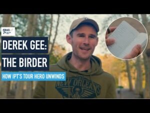 Derek Gee is a Tour top 10 finisher and bird watching