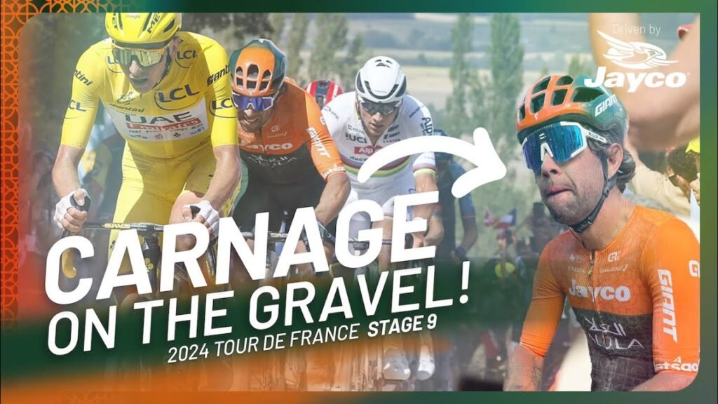 TOUR DE FRANCE 2024 STAGE 9 l Team Jayco