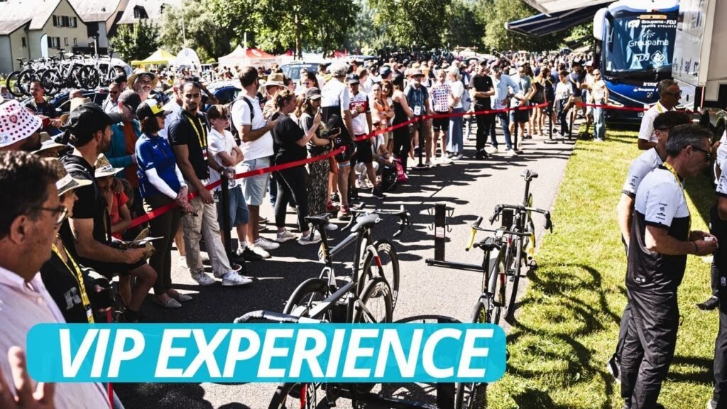 The MOST VIP EXPERIENCE in the TOUR DE FRANCE