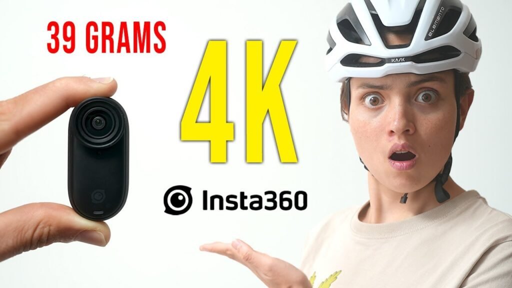 The Tiniest 4k Camera for Cycling Insta360 GO 3S Full