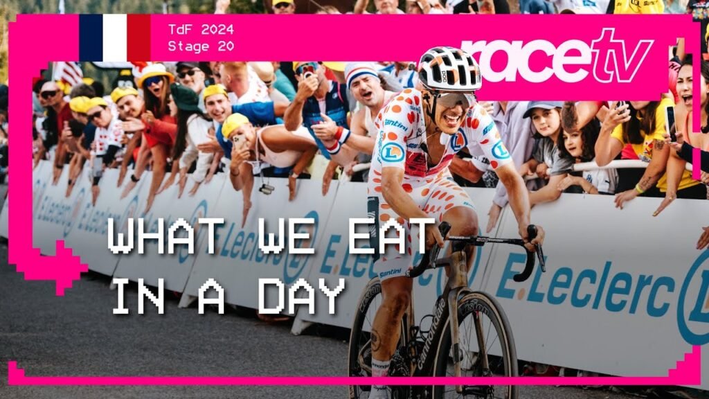 WHAT WE EAT IN A DAY AT THE TDF