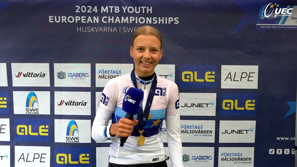 EuroMTBYouth24 Yaelle Klauser interview