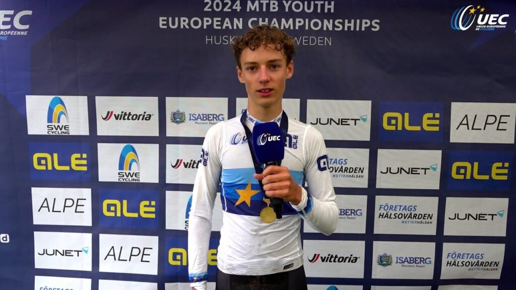 Interview with Lars Peers at Euro MTB Youth 24