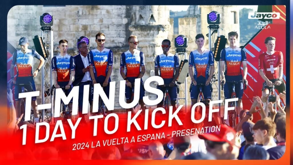 LA VUELTA A ESPANA 2024 Pre race kick off