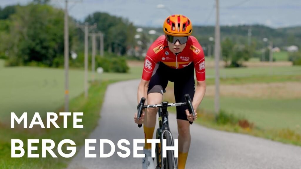 Marte Berg Edseth On The Road to Tour de