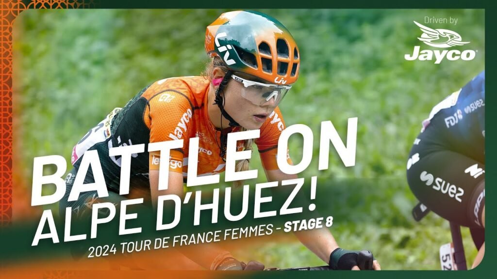 TOUR DE FRANCE FEMMES AVEC ZWIFT 2024 Stage 8