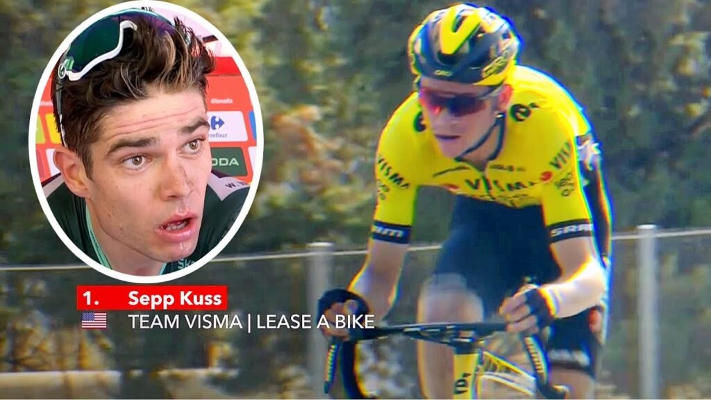 Wout van Aert SHOCKED by Sepp Kuss CRAZY Pulls