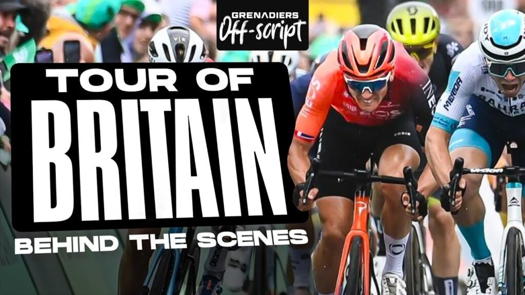 Off Script Tour of Britain 2024 INEOS Grenadiers Behind