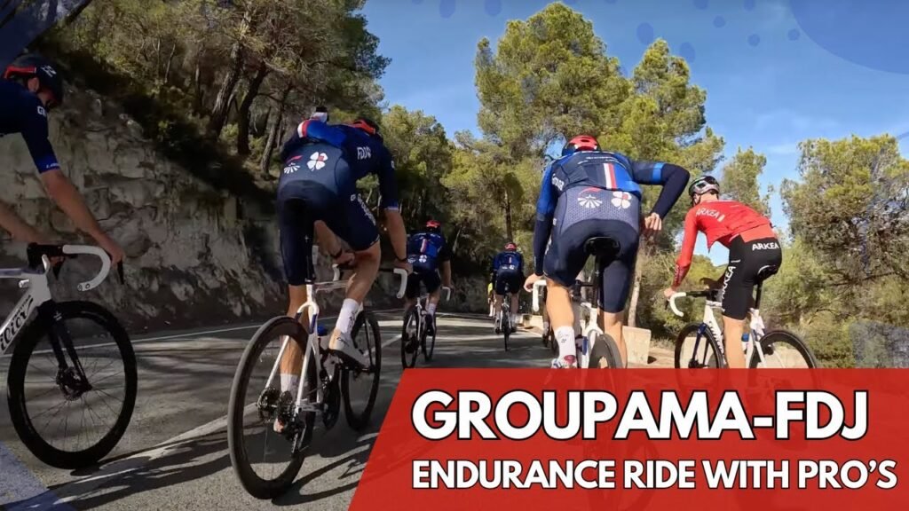 Endurance ride with Groupama FDJ Team Thats How Pros are