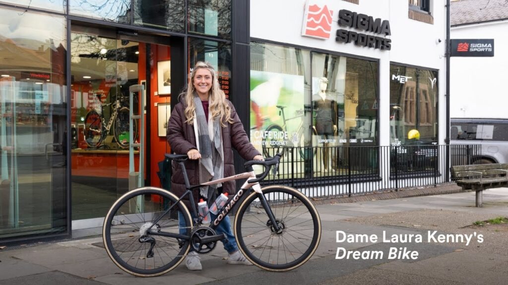 Dame Laura Kenny Picks Up Her Dream Colnago Road Bike