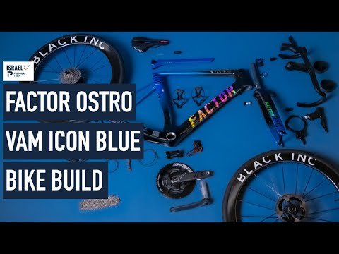 Factor OSTRO VAM Icon Blue bike build ASMR