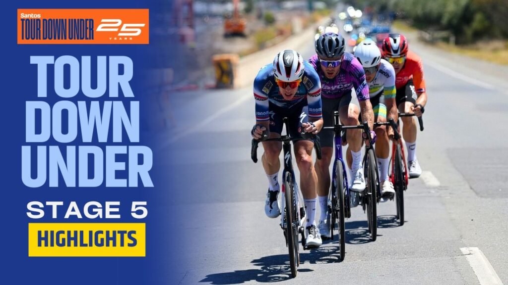 GC Battle Turns INSANE Santos Tour Down Under