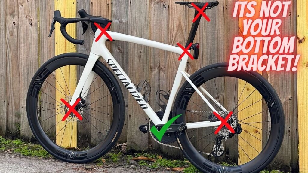 YOUR BOTTOM BRACKET IS NOT CREAKING