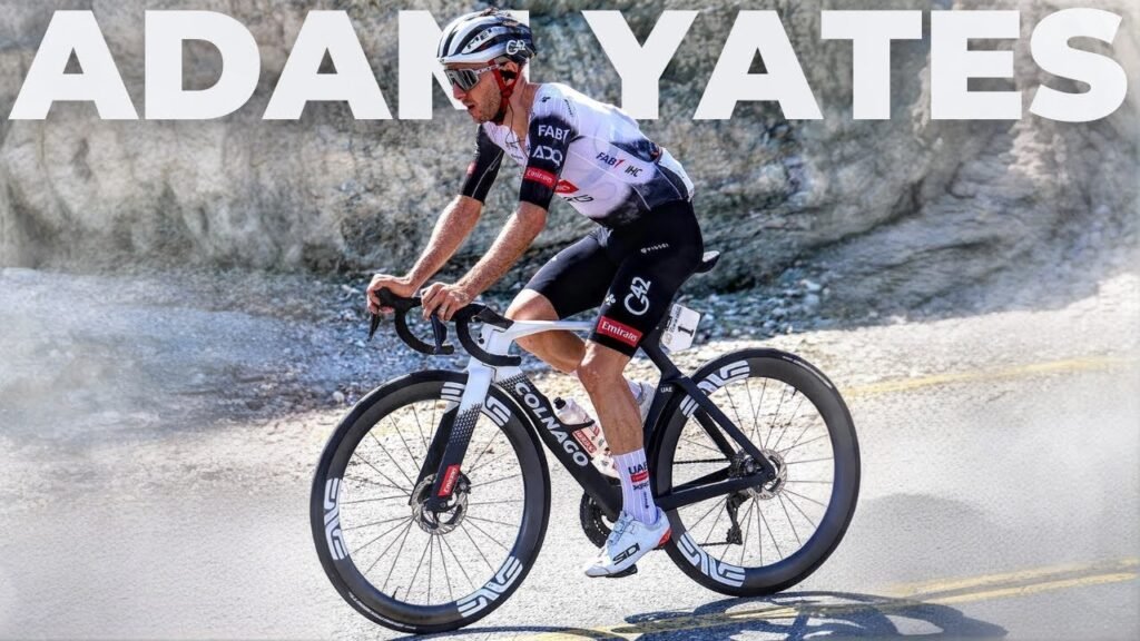 ADAM YATES 2025 POWERFUL CYCLING BATTLE