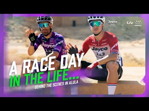 RACE DAY IN THE LIFE OF A PRO CYCLIST