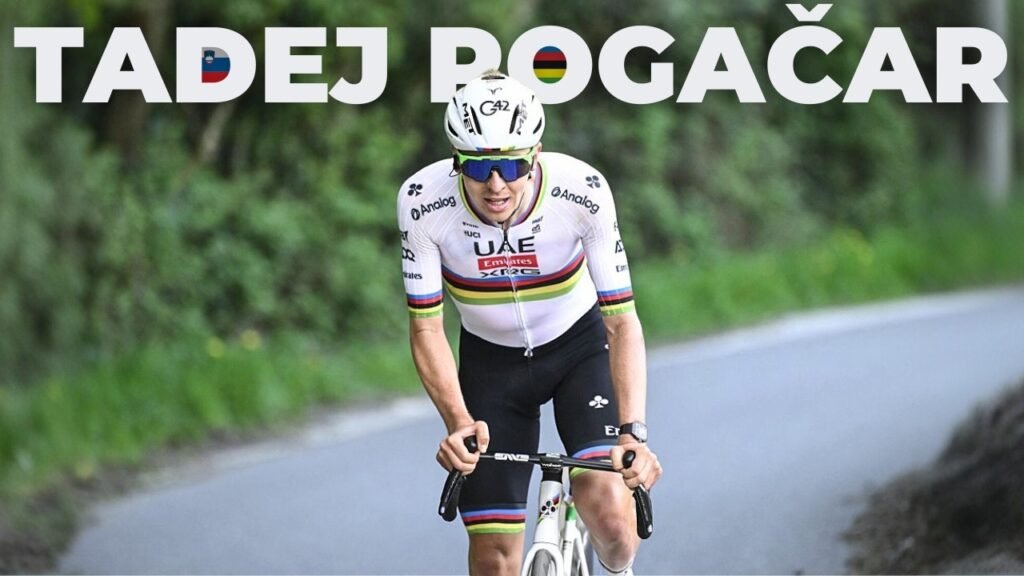 All In on the Attack TADEJ POGACAR 2025